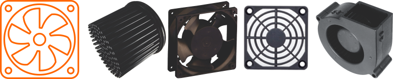 Fans, Heat Sinks & Thermal Management